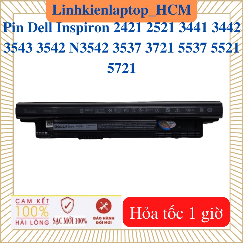 Pin Dell MR90Y XCMRD-Pin laptop Dell Inspiron 2421 2521 3441 3442 3543 3542 N3542 3537 3721 5537 5521 5721