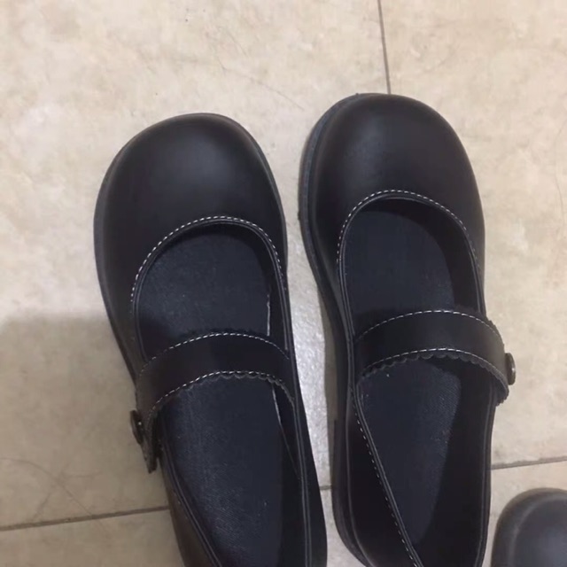 (Sẵn trắng 36) Giày Lorita chất da mềm, giày búp bê đế bệt quai răng cưa (5 Ảnh Thật Cuối) | BigBuy360 - bigbuy360.vn