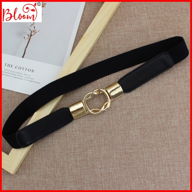 Thắt lưng nữ Round dây nịt nữ Yukibloom thiết kế trẻ trung thời trang sành điệu