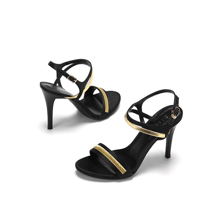 (ORDER) Sandal Daphne quai ngang, gót nhọn 10p