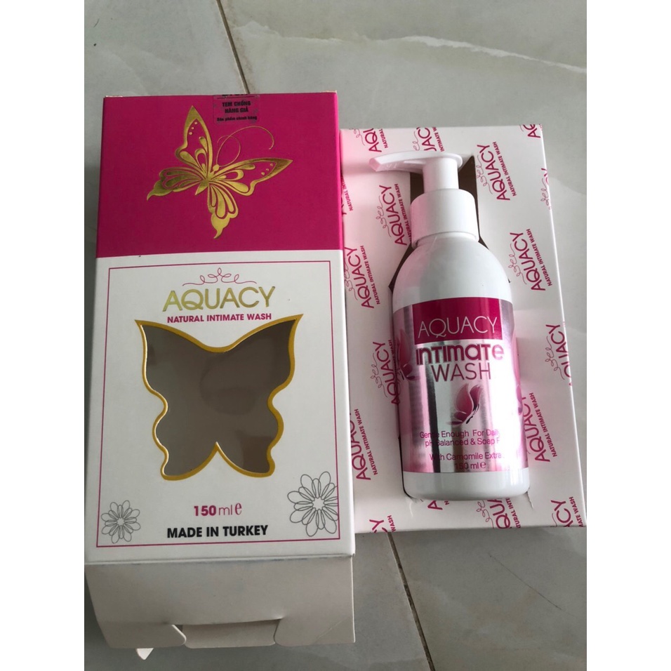 Dung dịch vệ sinh AQUACY (hàng thổ nhĩ kỳ) - Vệ sinh phụ nữ cao cấp
