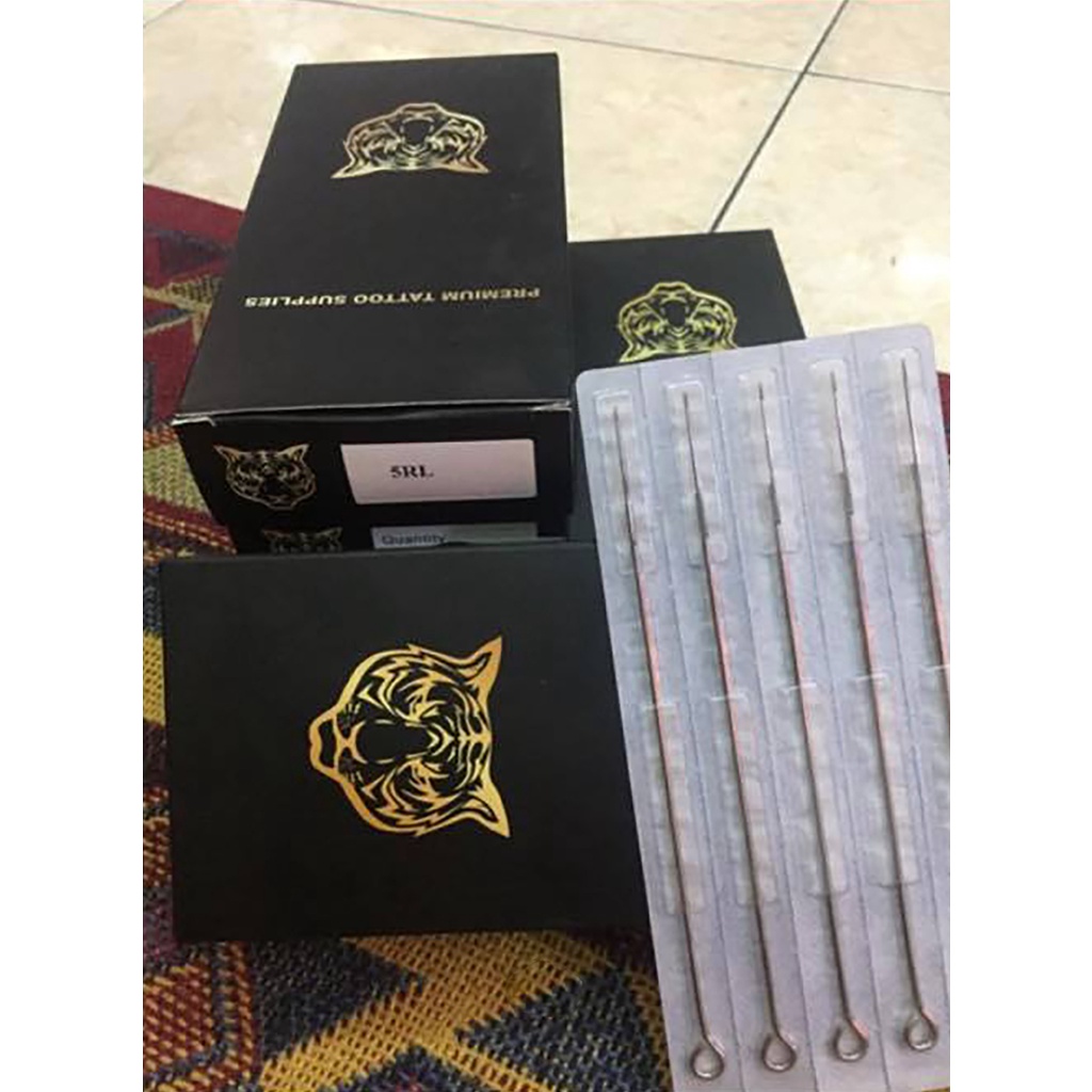 HỘP 50 KIM XĂM HÌNH ĐI NÉT 3RL,5RL, 7RL ,9RL,11RL,15RL