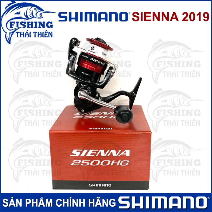 Máy Câu Cá Shimano Sienna 2019 500 / 1000 / 2000 / 2500 / 3000 / 4000