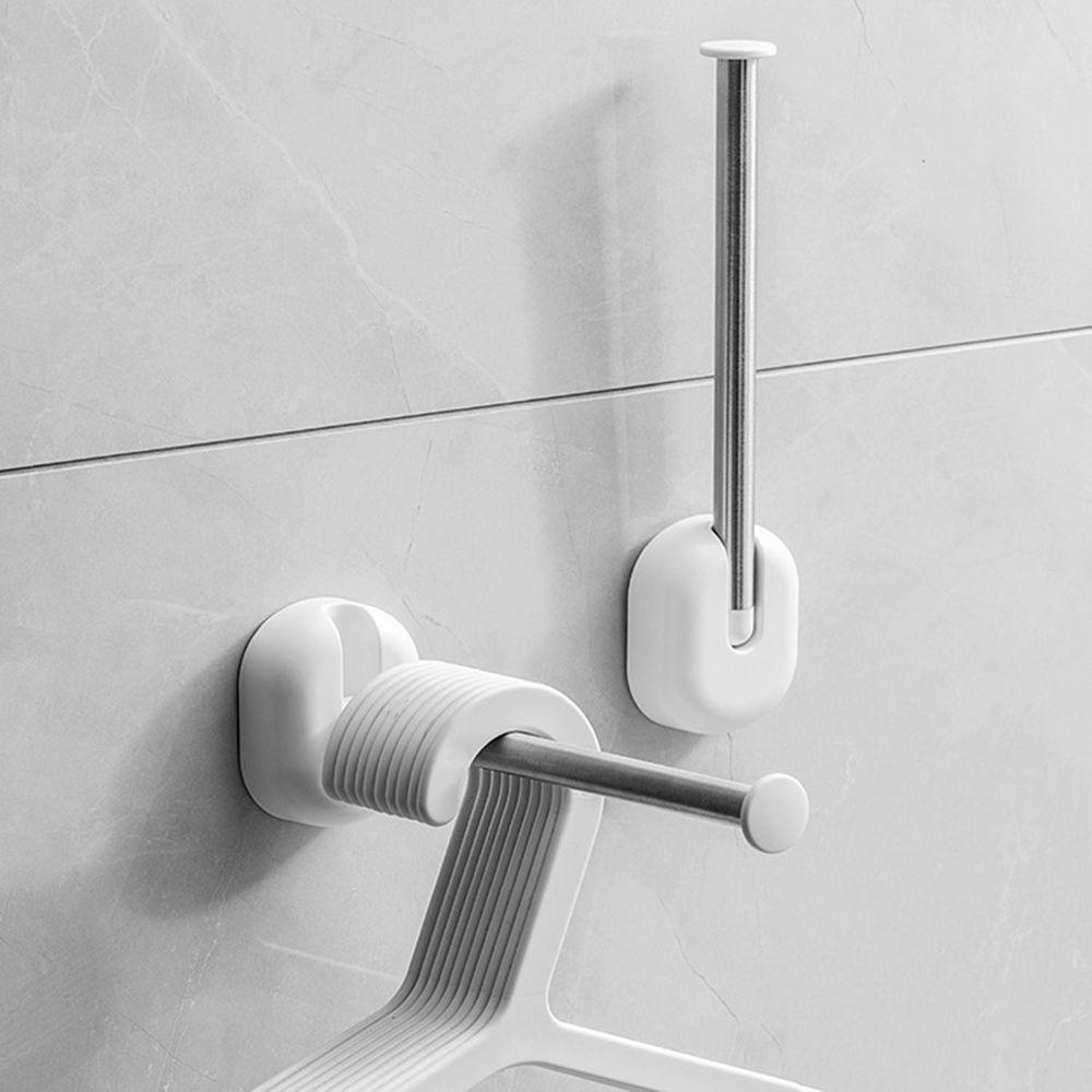 Giá Treo Quần Áo Gắn Tường Bằng Thép Không Gỉ Tiện Dụng Cho Nhà Tắm