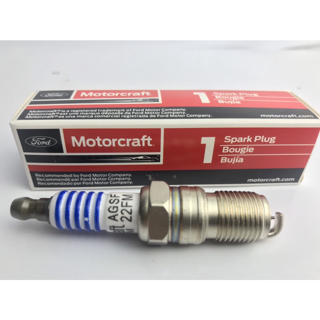 ✅GIÁ TỐT✅Bugi Motorcraft Tăng Cường Độ Bền Dành Cho Các Dòng Xe - Ford Mondeo, Focus, Escape  Mã SP-500, AGSF22FM