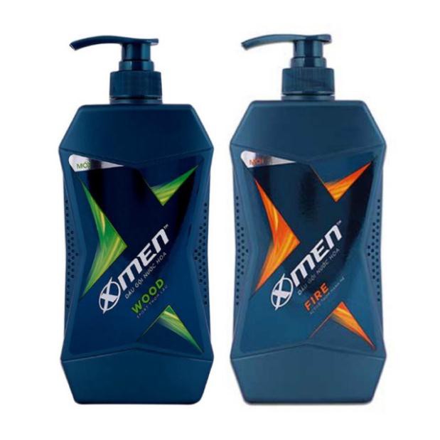 Giá Sỉ - DẦU GỘI Hoặc SỮA TẮM X-MEN 650G Mùi WATER/FIRE/WOOD