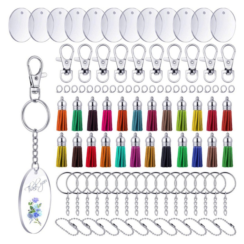 Mojito Móc Chìa Khóa Acrylic Trơn Dùng Làm Quà Tặng Valentine