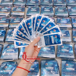 Miếng dán trắng răng 3D white Crest