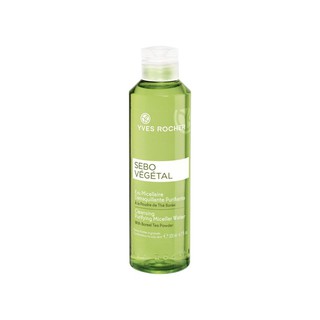 Thanh lý date t9/23_Nước tẩy trang cho da hỗn hợp đến da dầu Yves Rocher Cleansing PURIFYING MICELLAR WATER 200ML