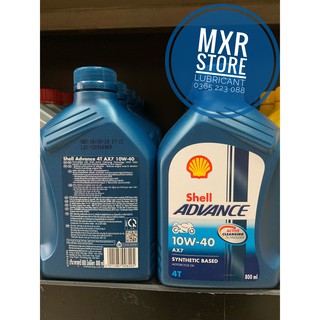 Dầu Nhớt Shell Advance AX7 10w40.