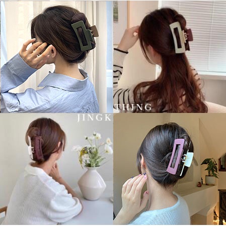 Kẹp tóc thiết kế nhiều màu sắc đa dạng thời trang phong cách Hàn Quốc cho nữ