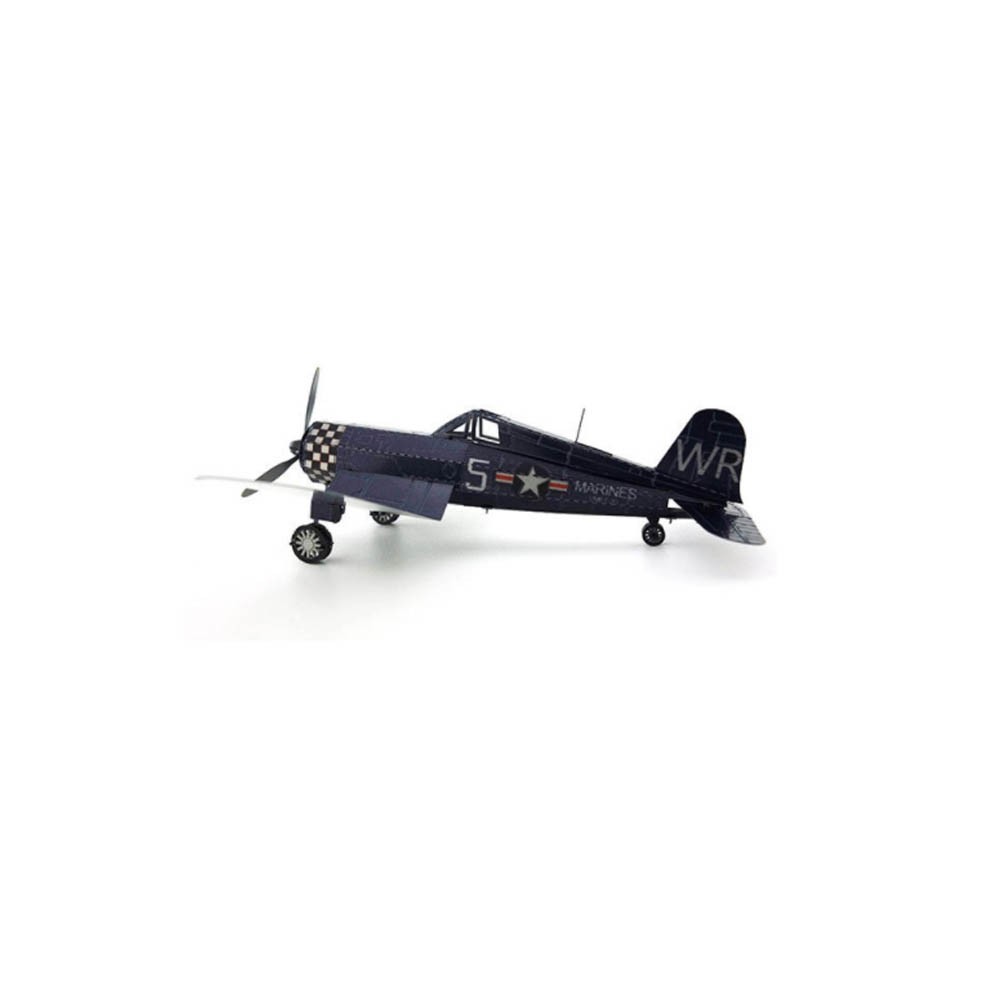 Mô hình 3D máy bay chiến đấu bằng kim loại F4U corsair nhiều màu sắc