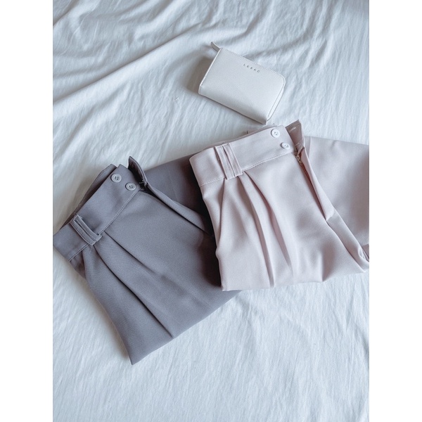 XANDAL PANTS - quần vải ống suông by Regen