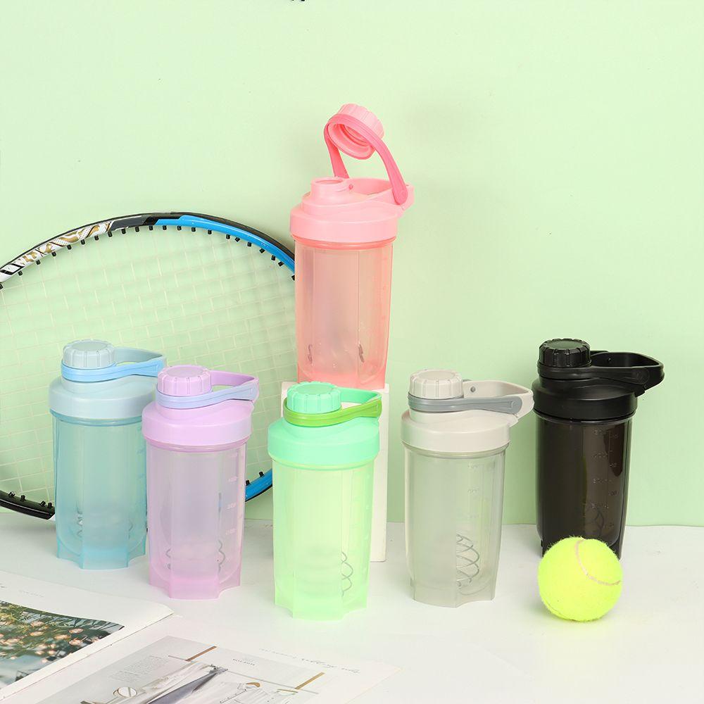Chai Nhựa Đựng Nước Ép/Nước Ép Dung Tích 500ml Có Quả Bóng Dây Nhiều Màu Sắc Dành Cho Nam Nữ