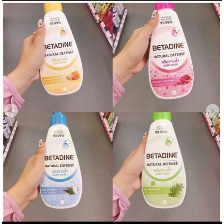Sữa tắm Betadine 500ml
