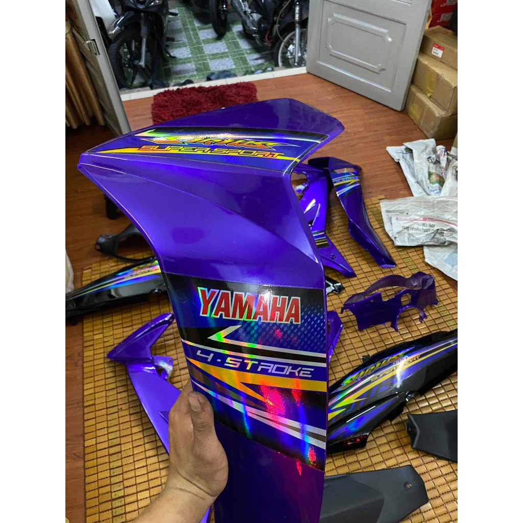 Dàn áo Sirius hàng Việt Nam loại 1 màu Tím Đen