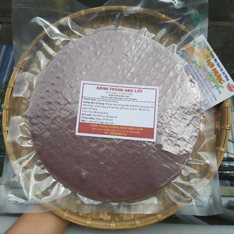 BÁNH TRÁNG GẠO LỨT MÙA 6 THÁNG 500gr