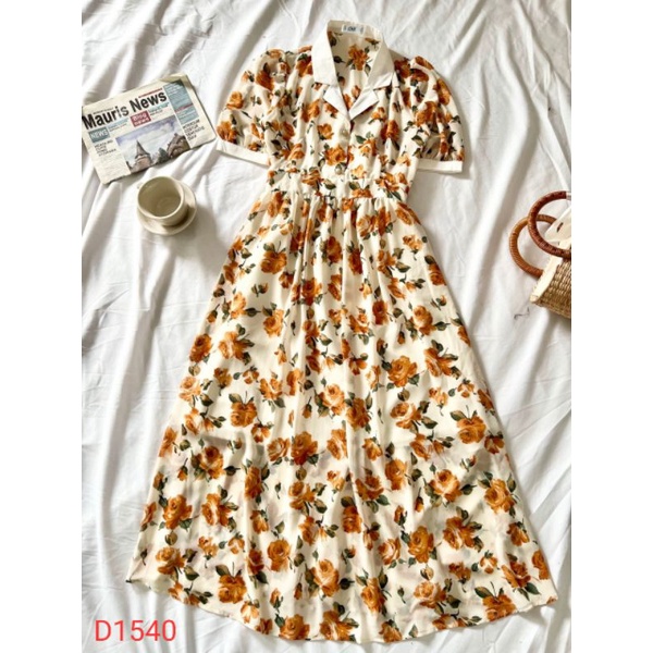 Đầm hoa Cati D1540