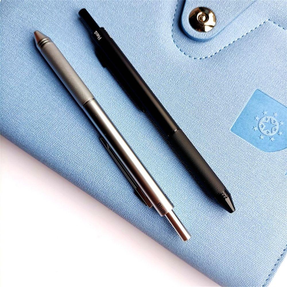 Bút Bi Kim Loại 4 Trong 1 3 Màu Xinh Xắn