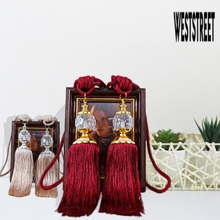 Dây Buộc Rèm Cửa Polyester Thiết Kế Treo Sành Điệu Trang Trí Nhà Cửa