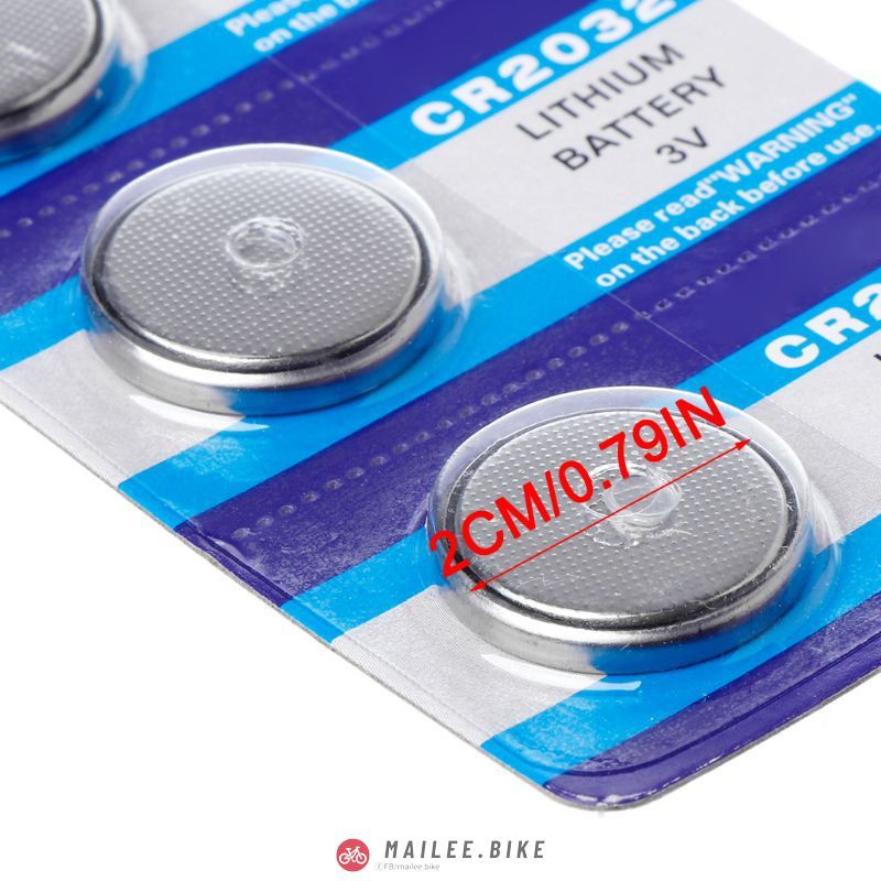 Vỉ 5 Viên Pin Cúc Áo CR2032/ BR2032/ Lithium 3V 220mAh Cho Đồ Điện Tử/Đồng Hồ/ Đồ Chơi/ Remote Điều Khiển/ Đèn Xe Đạp