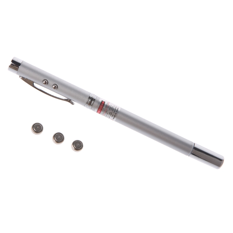 T07 Laser Pointer Torch Ballpoint Pen & Telescopic 4 in 1 Pointer for Presentations