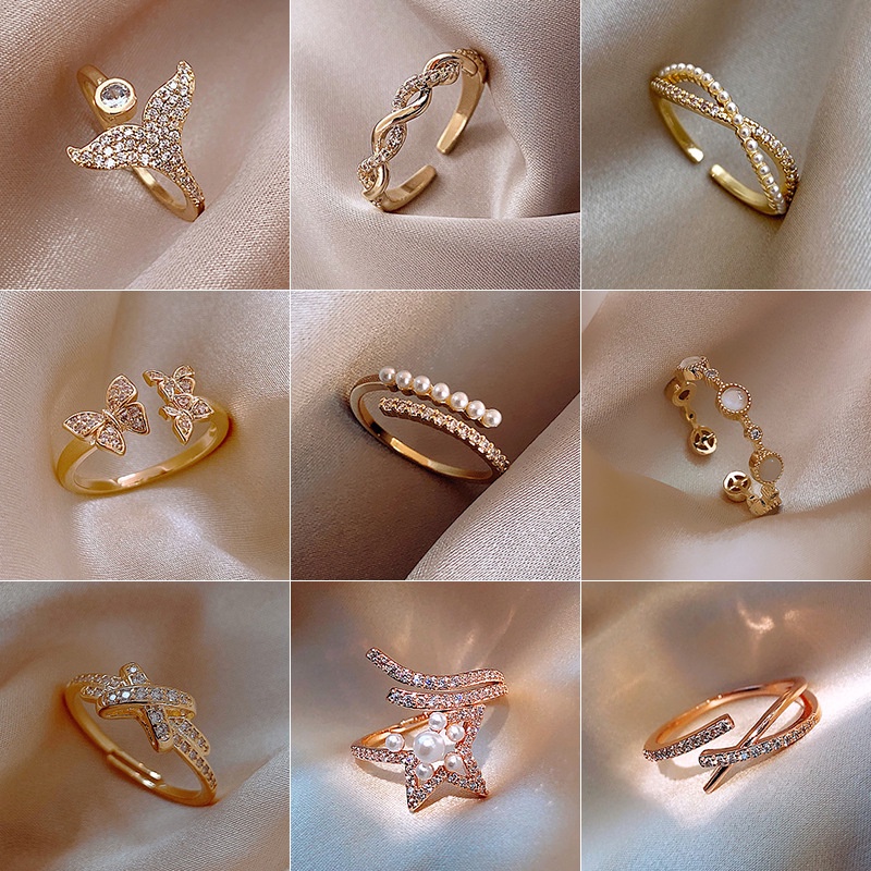 The tide can customize the ring finger to simply use the ring-ring stylish stylesheet to open the red ring ring