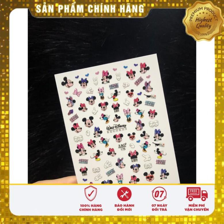 sticker trang trí móng đủ mẫu