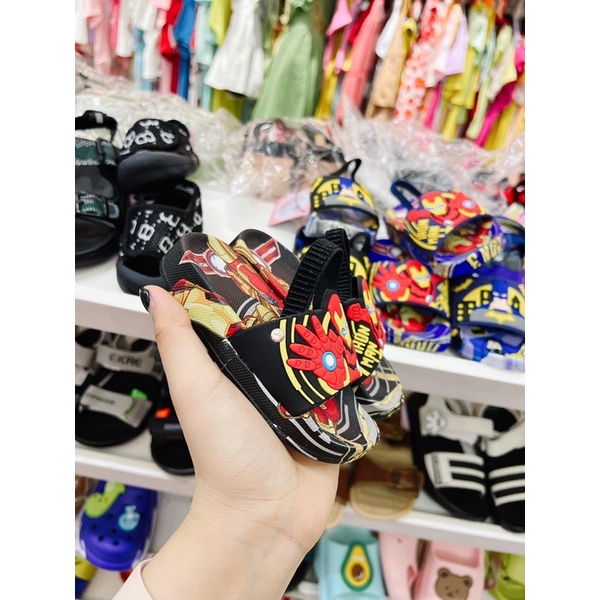 Dép quai chun bé trai bé gái, mềm nhẹ êm chân