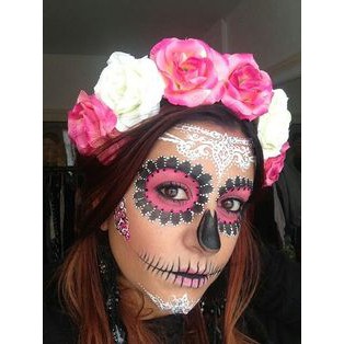 Màu vẽ mặt hoá trang Chuyên nghiệp - Màu nén nước Trắng / ĐỎ / Đen / Xanh / Hồng / Vàng Halloween cơ thể
