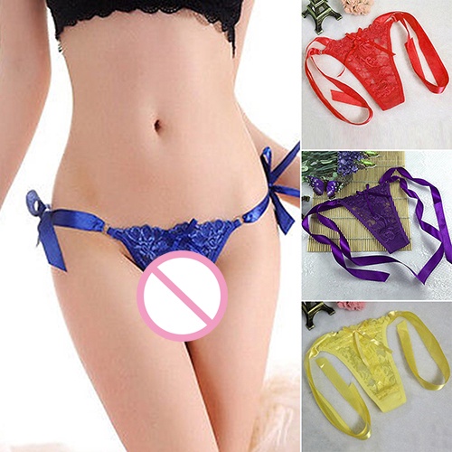 Quần Lót Ren Chữ V Lọt Khe Quyến Rũ Cho Nữ