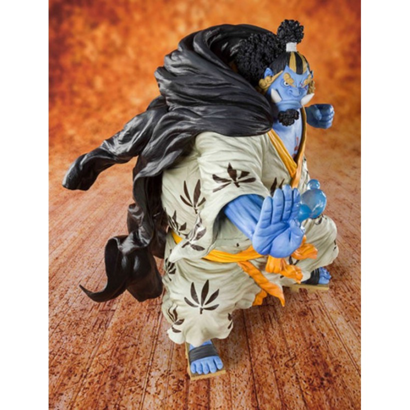 (Hết hàng) Mô hình Figure One Piece người lái tàu băng mũ rơm Jinbei 20cm