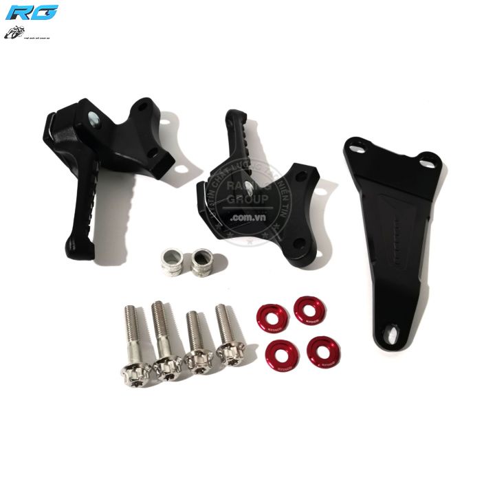 Gác Chân Malay Winner V1 Winner X Các đời Sonic Kèm Pát Treo Pô Nhôm CNC 8Li