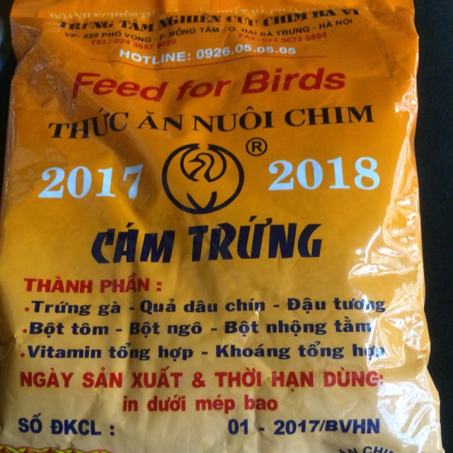 Cám Trứng Ba Vì 500g