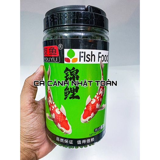 THỨC ĂN CHO CÁ CHÉP KOI FISH FOOD YOUYU 400g
