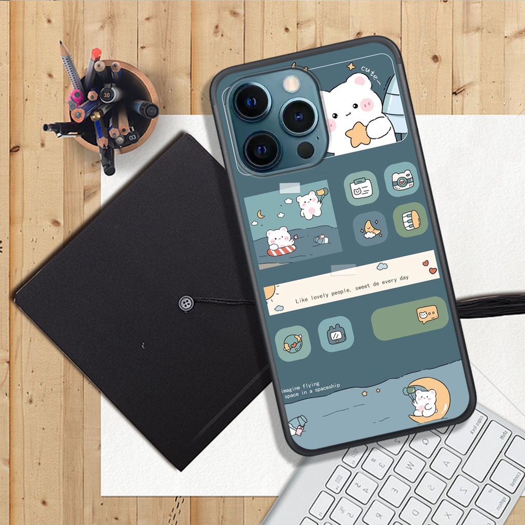[ HOT BỎNG TAY] ỐP LƯNG IPHONE 13/3 PRO/13 MINI/13 PROMAX, IN HINH CHIBI PHI HÀNH GIA ĐÁNG YÊU, SIÊU CUTE.