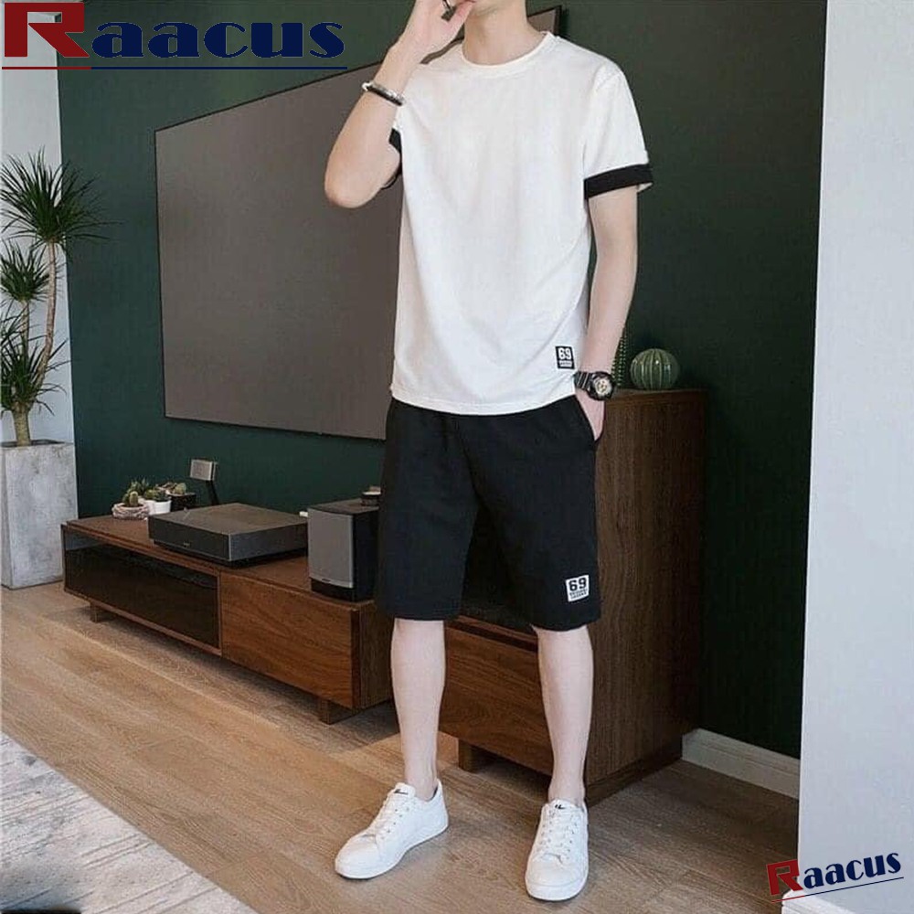 Bộ quần áo nam Luffy mũ rơm đảo Hải tặc form Unisex cực mát đậm chất anime thu hút khác phái nhãn hàng Raacus - DB024 | BigBuy360 - bigbuy360.vn