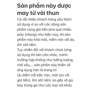 Bộ drap thun trơn 4 món - ga giường + 3 vỏ gối (ko mền) dành cho nệm thấp dưới 15cm