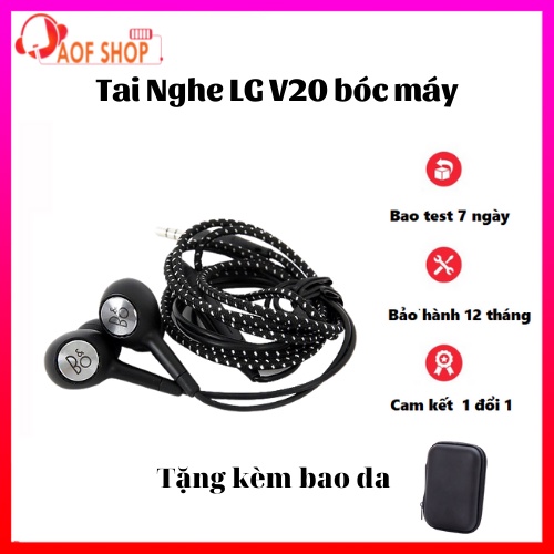 Tai nghe LG V20 B&O Play-hàng chính hãng, Bảo hành 12 tháng