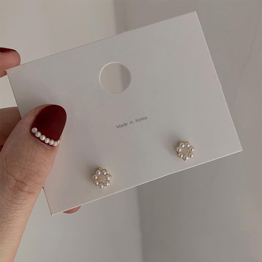 Bông Tai Hình Học Mini Chống Dị Ứng Thời Trang