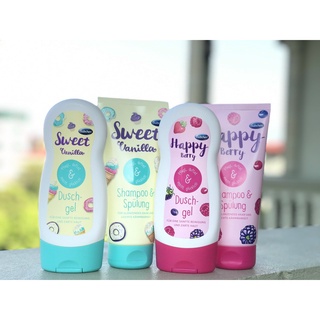 Sữa tắm và gội xả BÜBCHEN dành cho bé gái