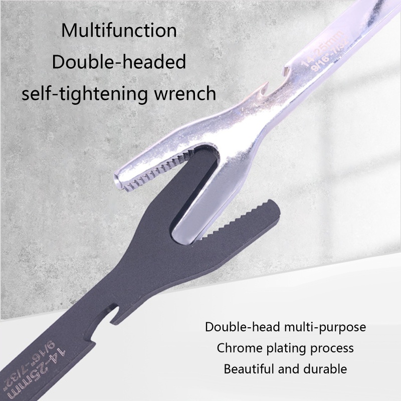 Cờ Lê Hai Đầu Bằng Thép Carbon Tay Cầm Dài Thông Dụng