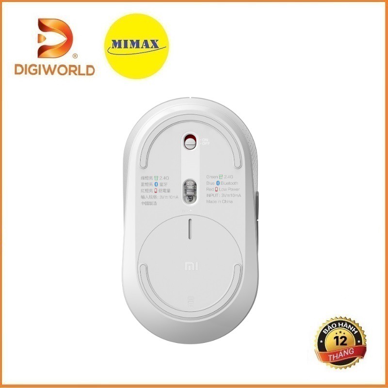 [Hỏa Tốc - HCM] Chuột Xiaomi Mi Dual Mode Wireless Mouse Silent Edition | Hàng Chính Hãng | Bảo Hành 12 TH | Mimax Store