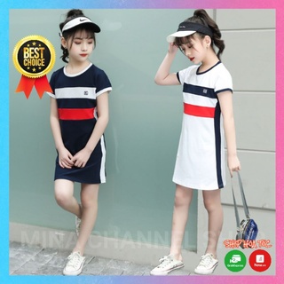 Váy Bé Gái, Đầm Trẻ Em ( 5 tuổi-15 tuổi, 17kg-50kg) Hàng Nhập Cao Cấp