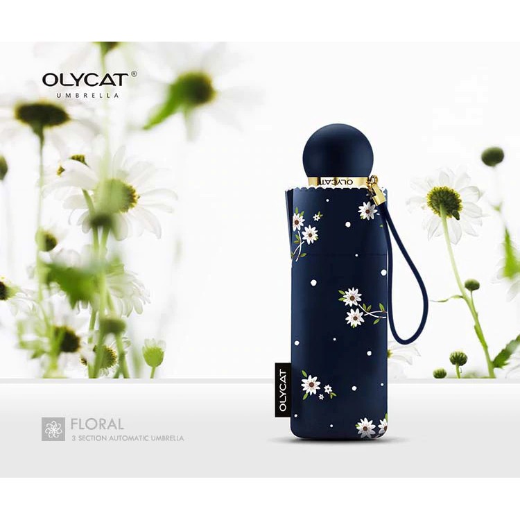 Ô dù cao cấp OLYCAT mini chống tia UV - Mẫu Floral