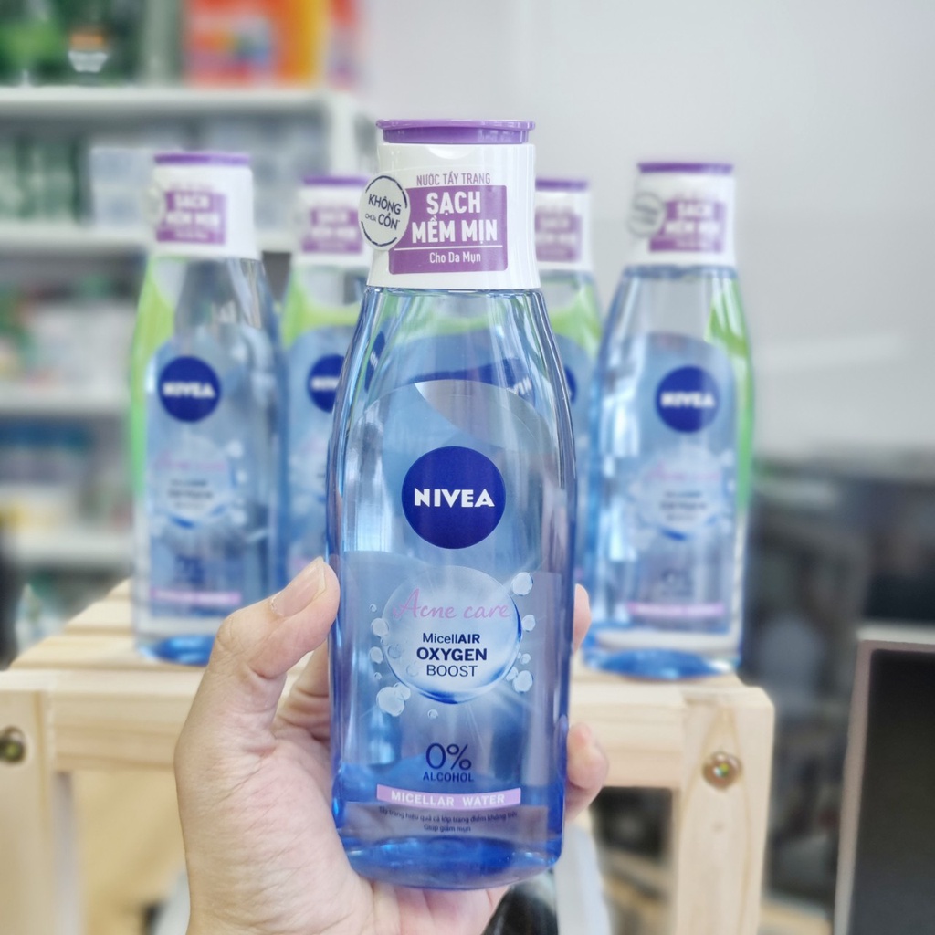 Nước tẩy trang da mụn Nivea Acne Care Micellar Water 200ml