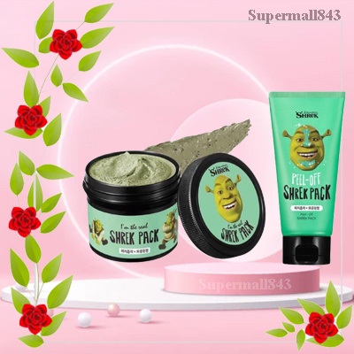 Mặt Nạ Đất Sét Shrek Pack - Mặt Nạ Lột Mụn Sherk Peel-Off Chính Hãng