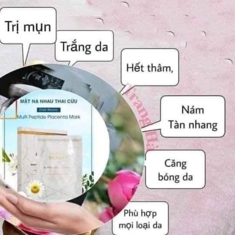 Miếng mặt nạ nhau thai cừu R&B Hàn Quốc (Combo 6 miếng _hộp)