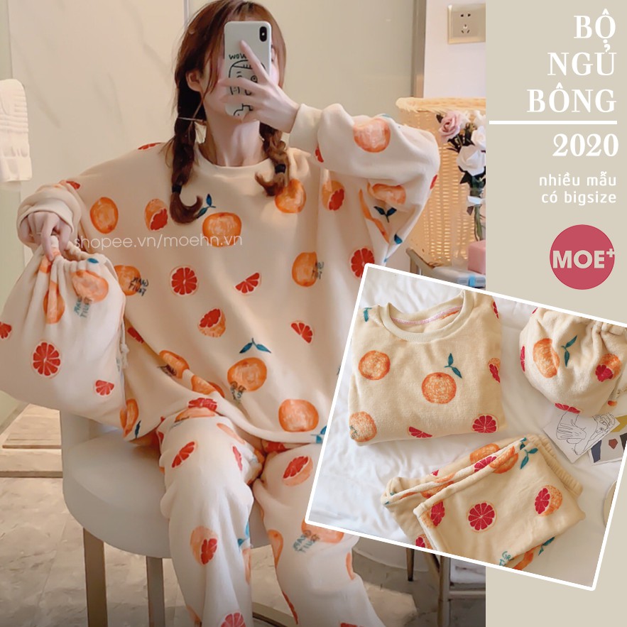 Bộ Ngủ Bông Dễ Thương_CÓBIGSIZE | BigBuy360 - bigbuy360.vn