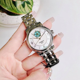 Đồng hồ nữ tissot t0502071111705 automatic nữ, mặt hoa đổi màu